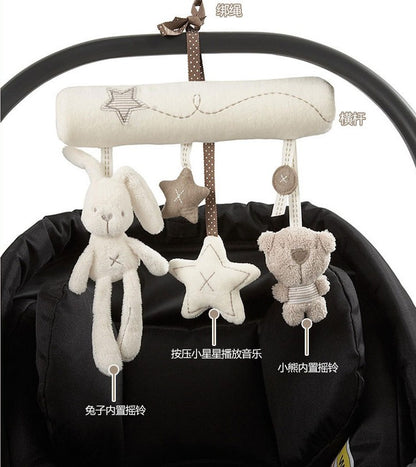 Plush Hanging Rattle Toy