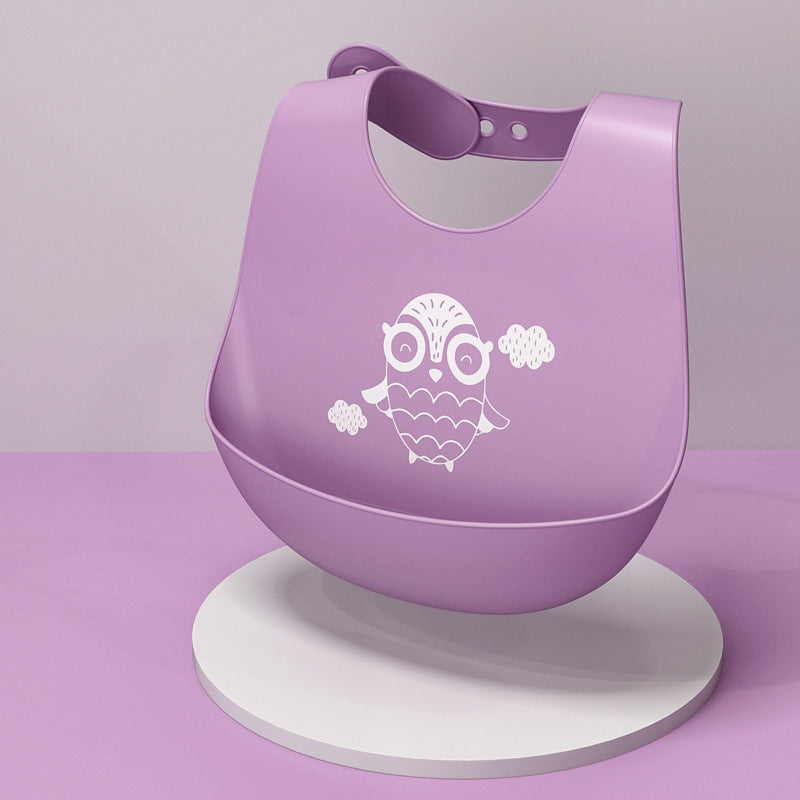 SoftPocket Silicone Baby Bib