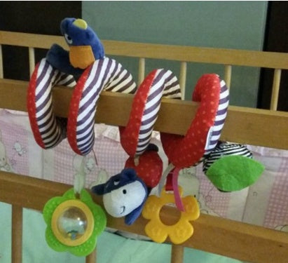 Plush Hanging Rattle Toy