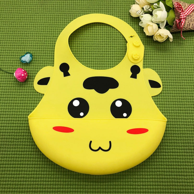Silicone Meal Pocket Bib