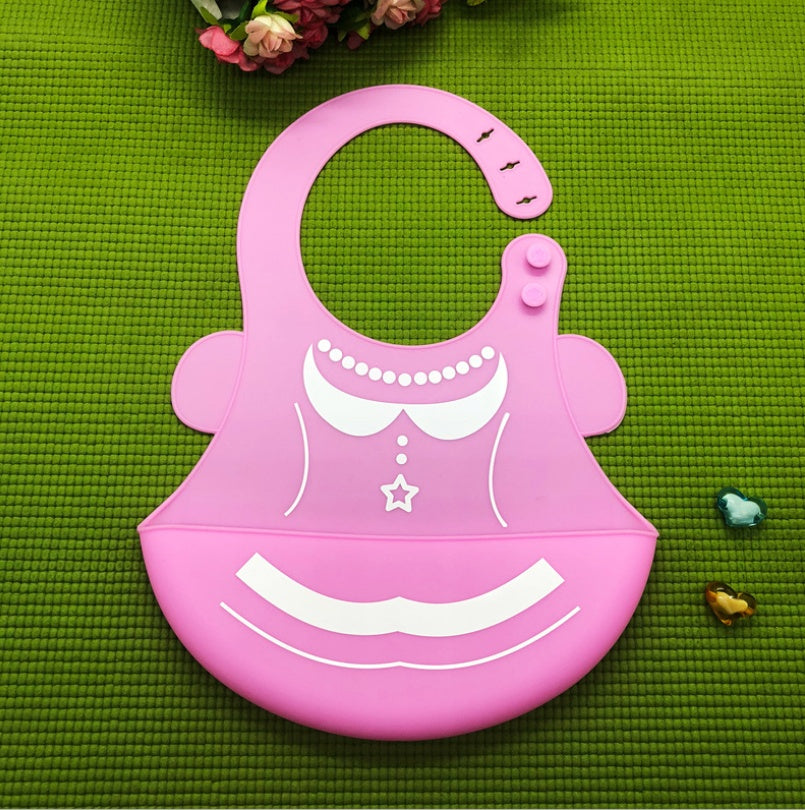 Silicone Meal Pocket Bib