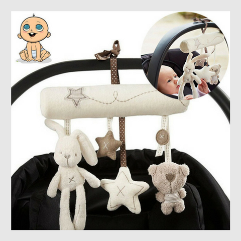 Plush Hanging Rattle Toy