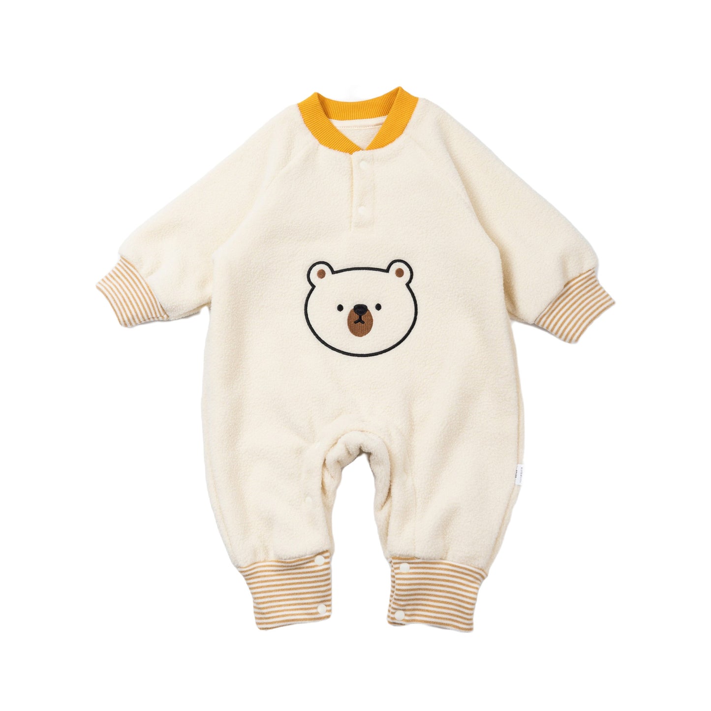 Polar Fleece Bear Baby Jumpsuit