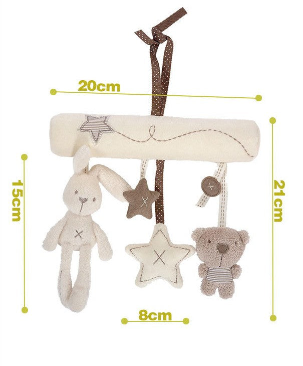 Plush Hanging Rattle Toy