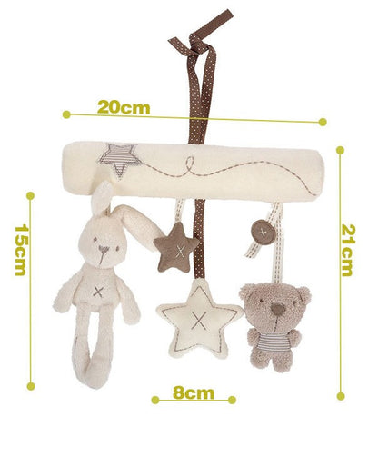 Plush Hanging Rattle Toy
