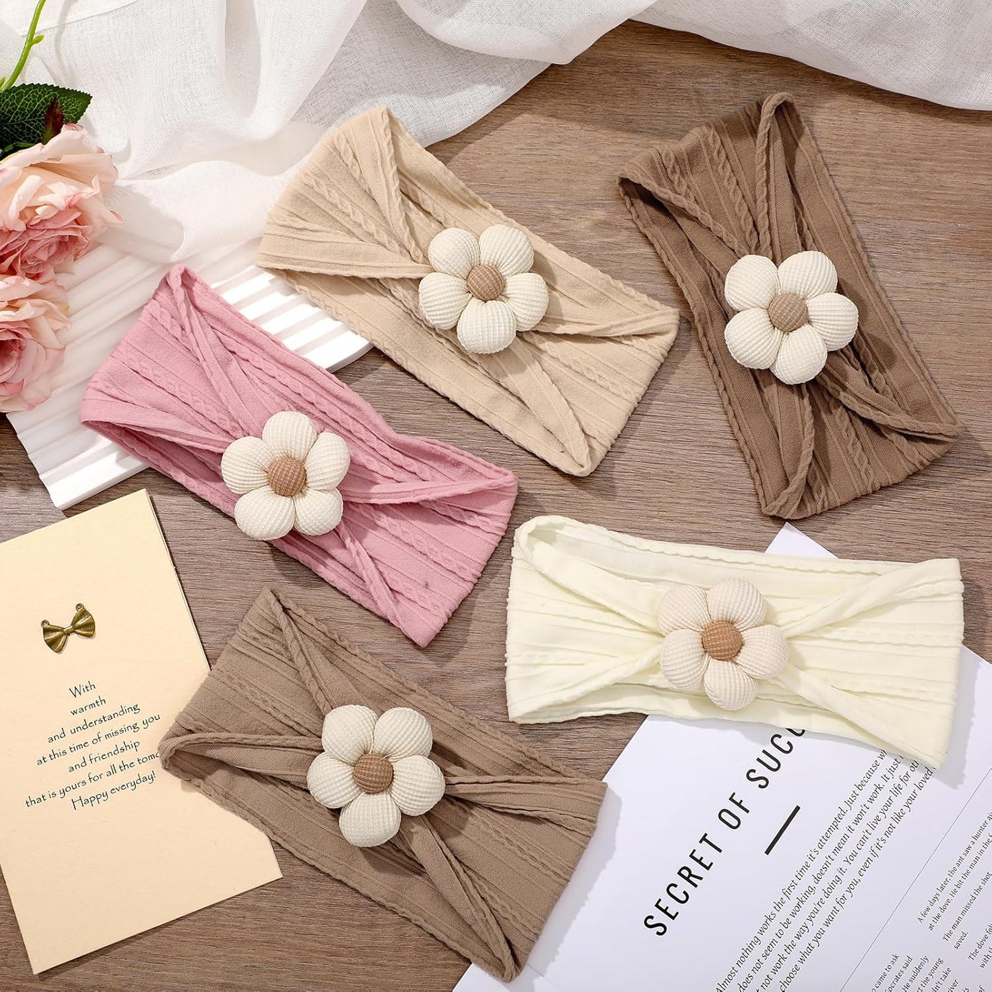 SoftBloom Baby Flower Headband