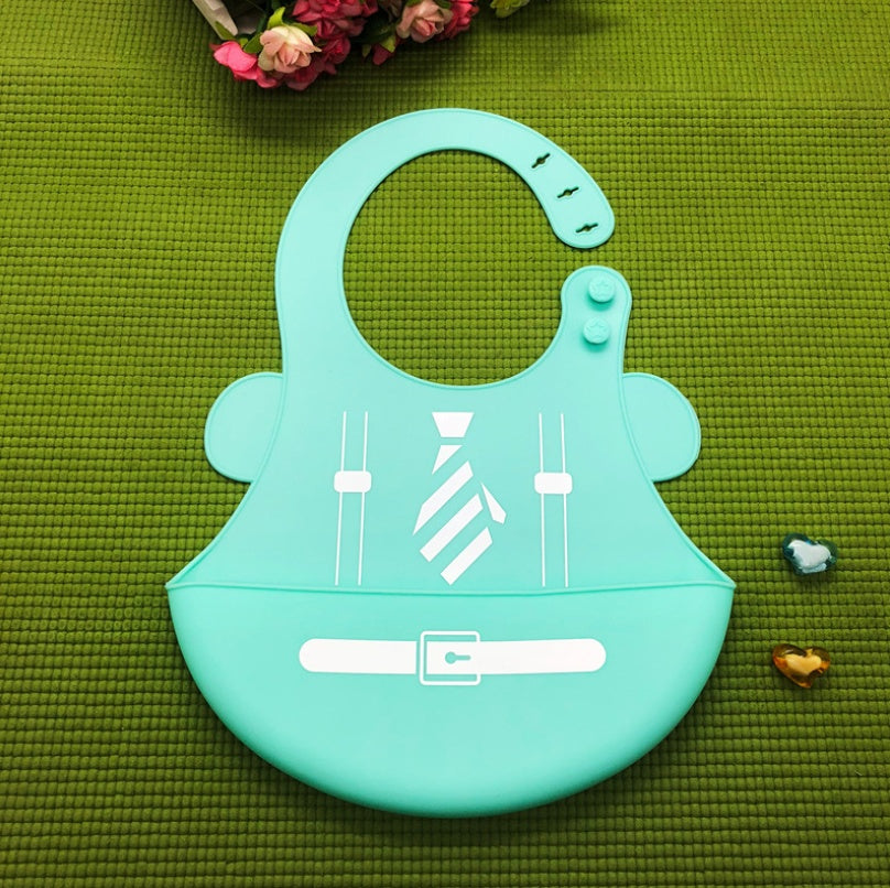 Silicone Meal Pocket Bib