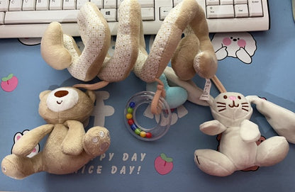 Plush Hanging Rattle Toy