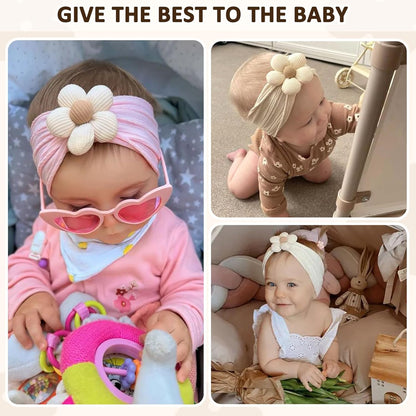 SoftBloom Baby Flower Headband